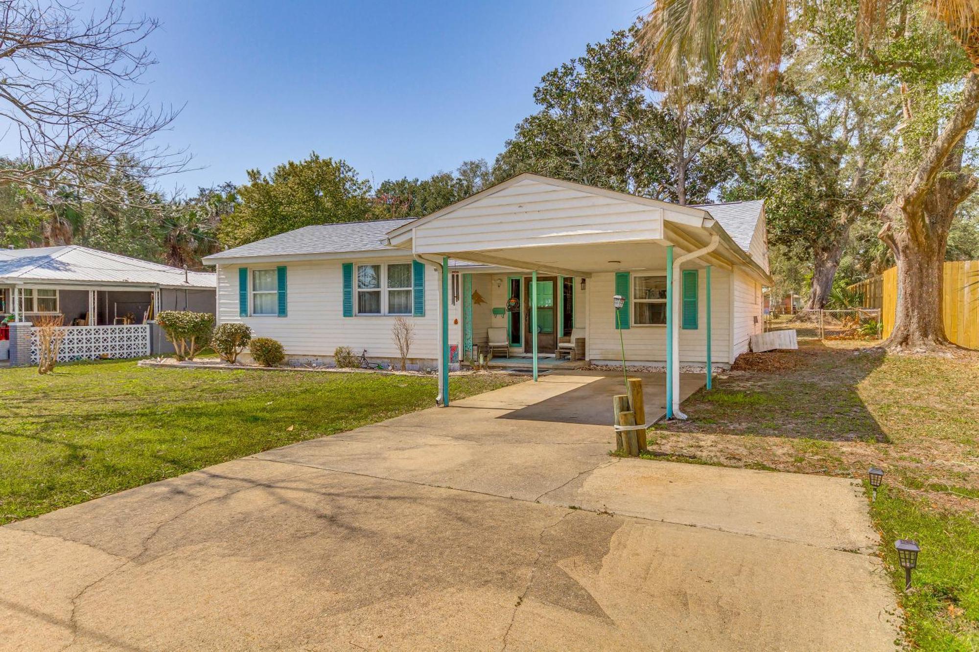 Fort Walton Coastal Retreat With Yard Walk To Beach ฟอร์ตวัลตันบีช ภายนอก รูปภาพ